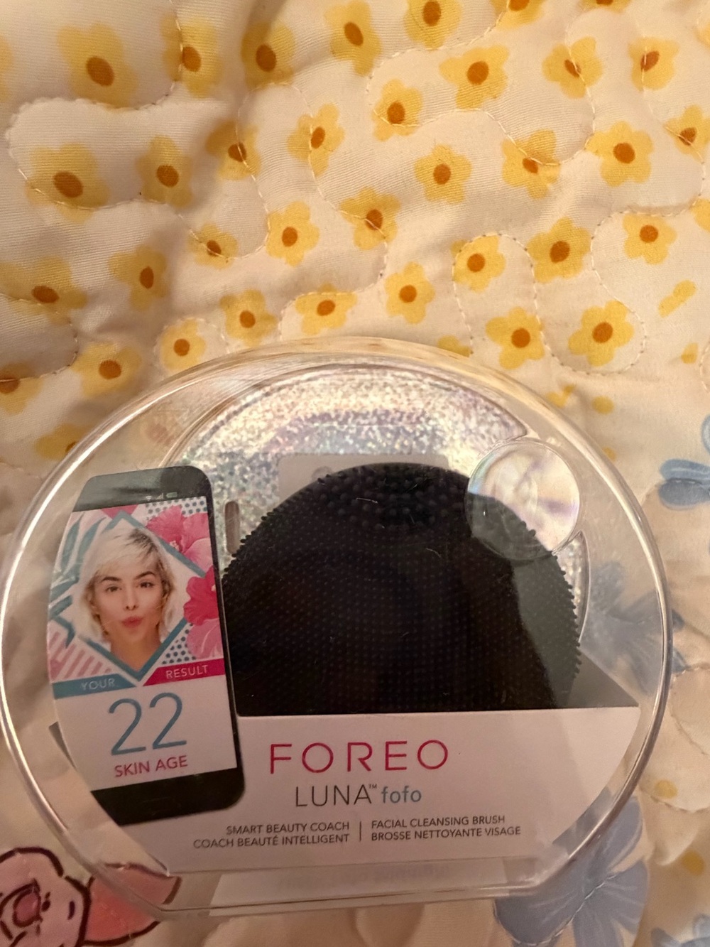 FOREO LUNA fofo Facial Cleansing Brush in Black